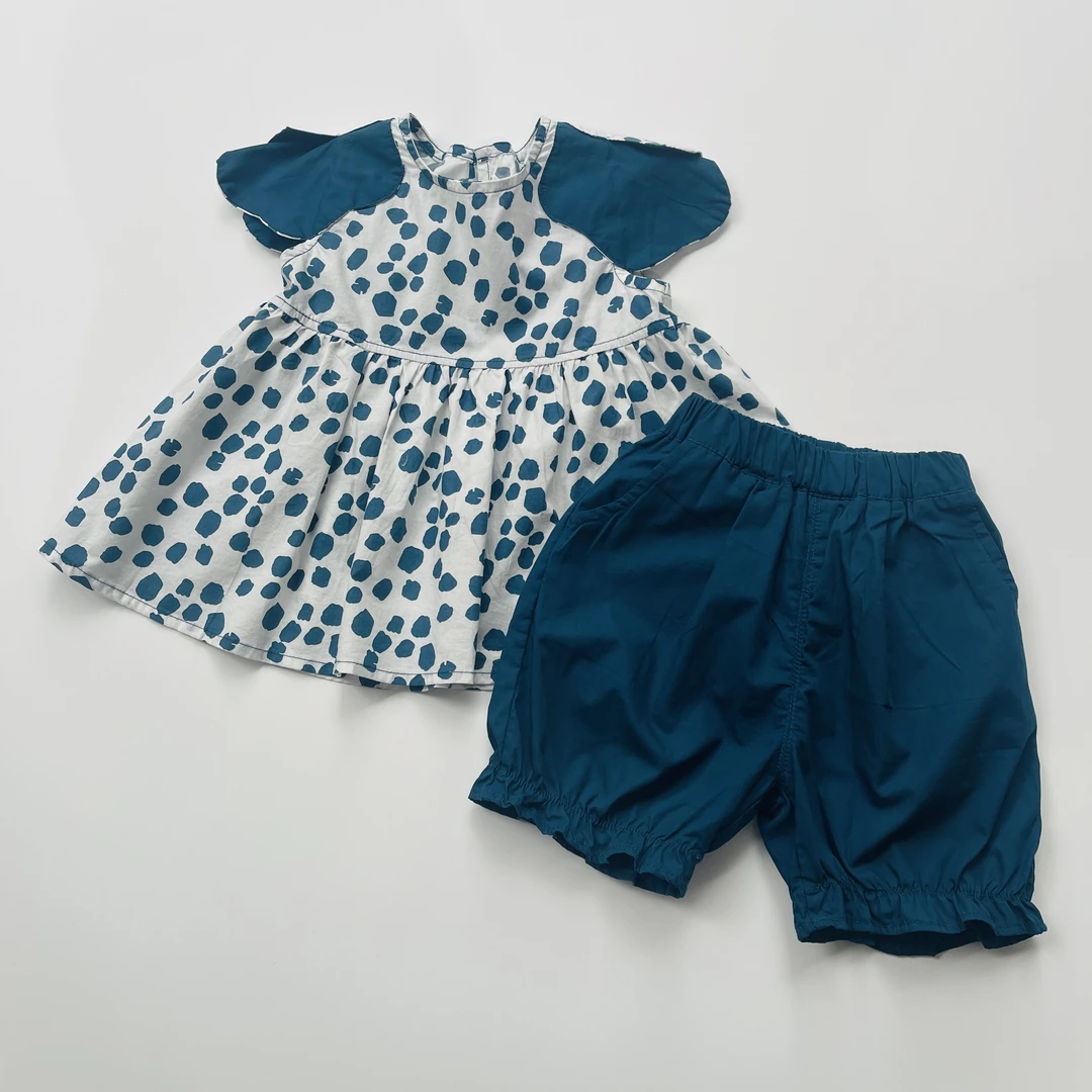 【童装】187471女童宝宝两件套时尚潮流套装童装衣服夏装儿童夏装