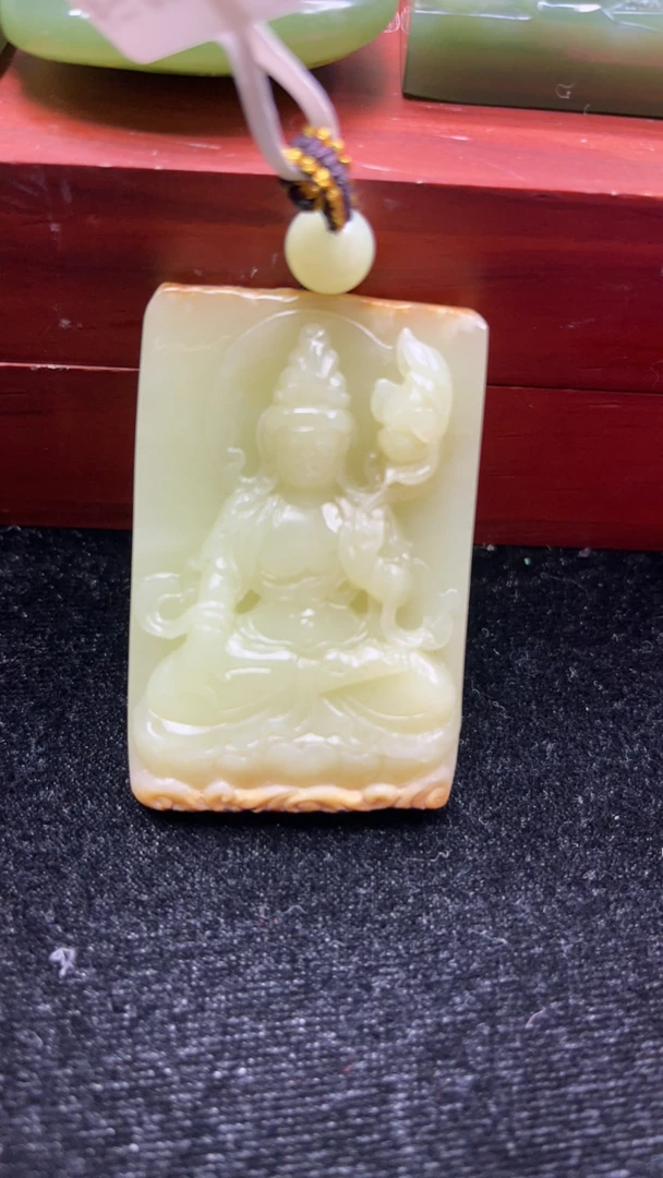 精品河磨玉挂件吊坠项链