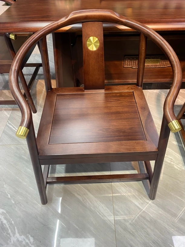 实木乌金木椅子皇冠围椅56*48cm高45cm