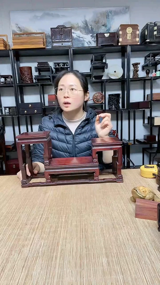 【闪购商品】1根雕大三连