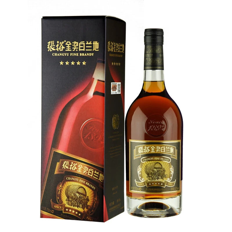 张裕 白兰地 金奖五星40度700ml