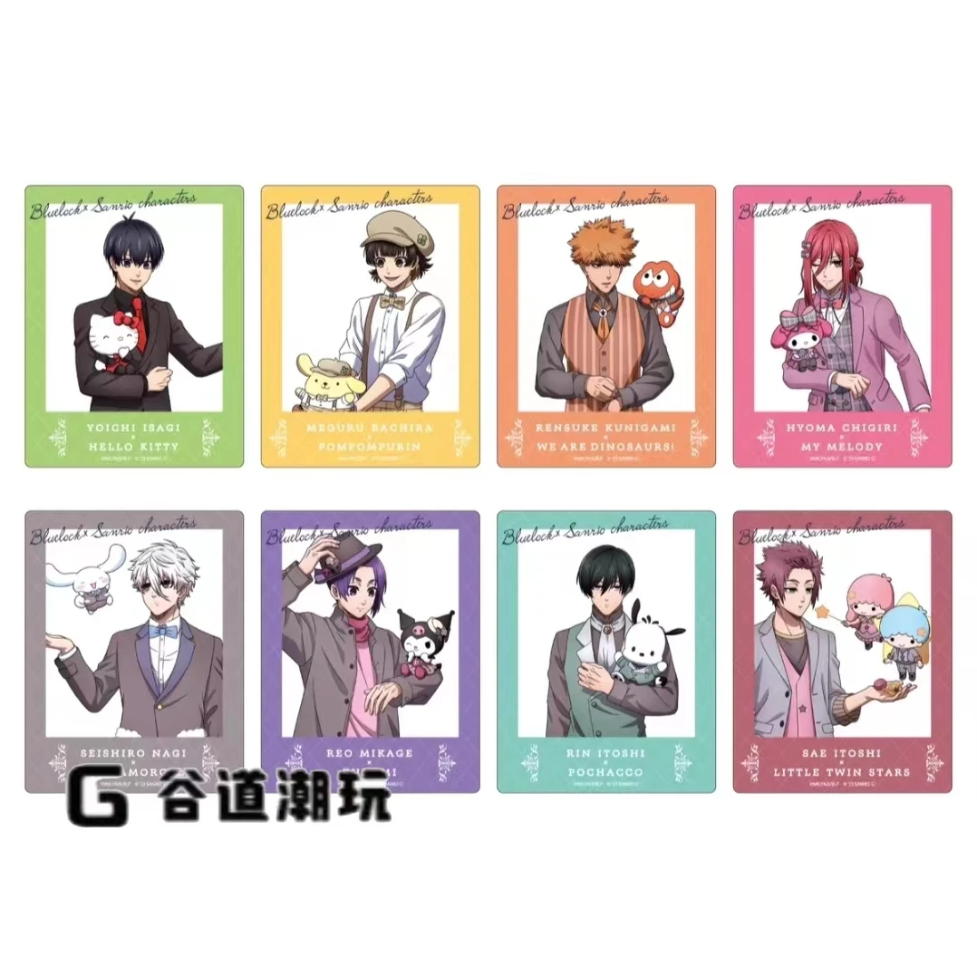 日谷蓝锁蓝色监狱三丽鸥亚克力卡 盲盒默认代拆潮玩