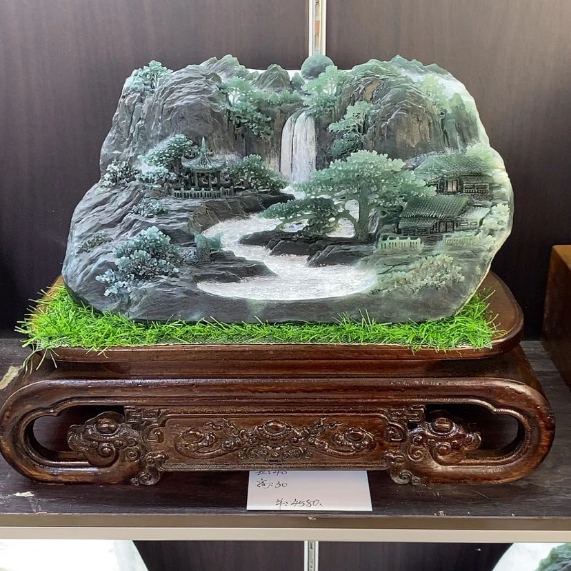 【闪购商品】绿泥石云母质玉（岫岩玉）摆件未镶嵌