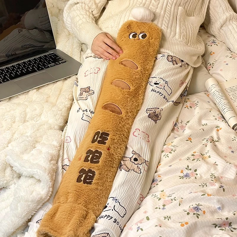 被窝专用长条热水袋注水灌水学生宿舍床上冬天暖床神器加长暖水袋