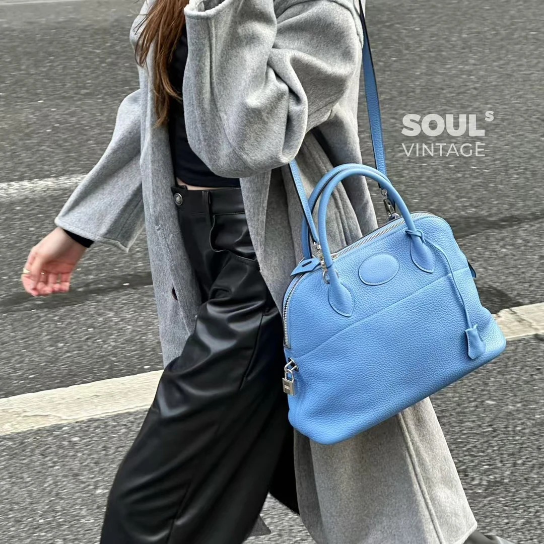 95新 Hermes/爱马仕 bolide31手提斜挎包/679525713