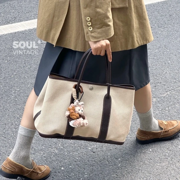 95新 Hermes/爱马仕 Hermes 米棕 花园36/610586626