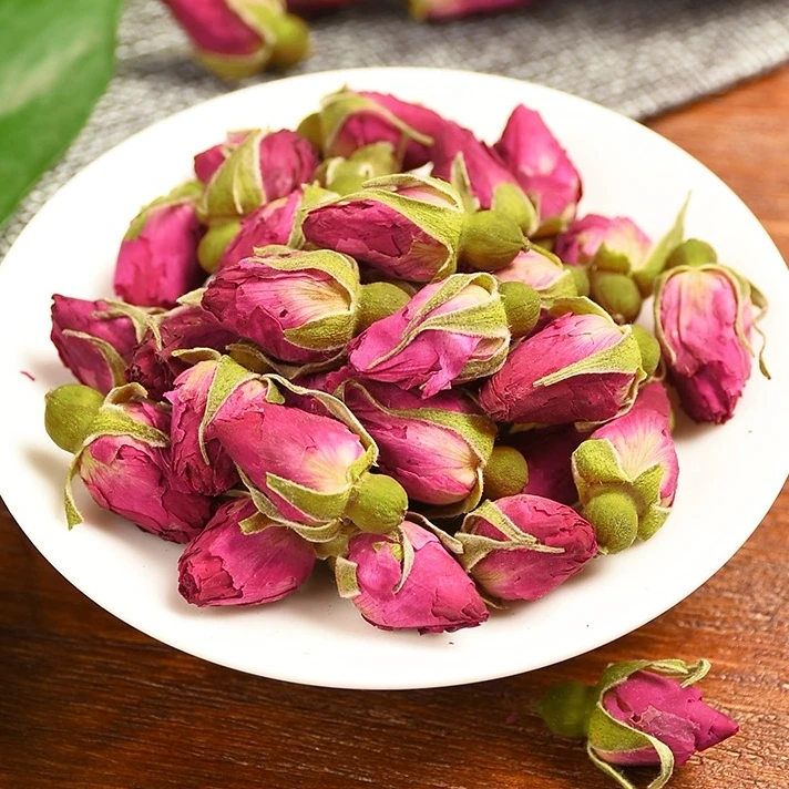 精选金边玫瑰干花无薰硫泡水农家新鲜饱满