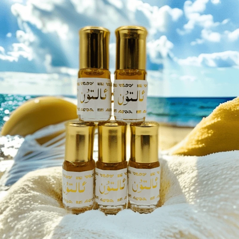 【新疆包邮】5瓶装 无酒精巴基斯坦金香水沙特阿拉伯百花果小香水