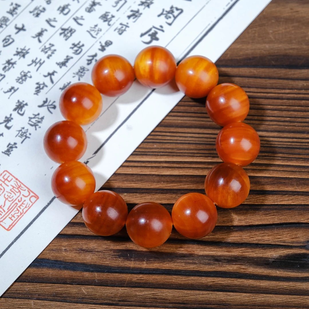帝王血龙木2.0cm单圈手串【410】