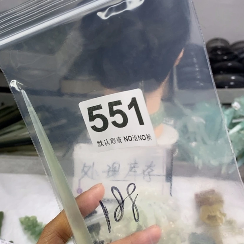 【闪购商品】岫玉发饰未镶嵌拿****ღ