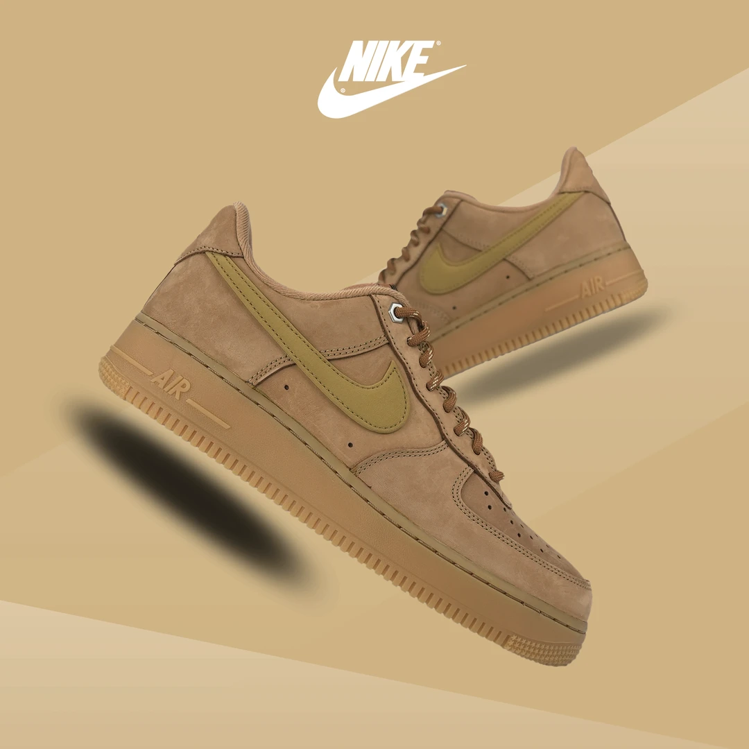 NIKE/耐克【甄选】耐克小麦空军防滑耐磨低帮透气板鞋CJ9179-200