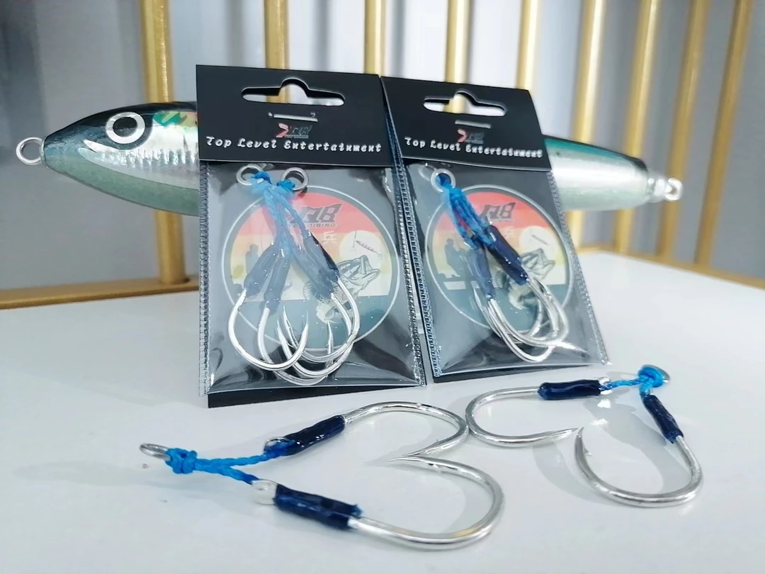 游骑兵铁板钩海钓铁板钩防切线铁板钩手工工艺加强强度标准路亚