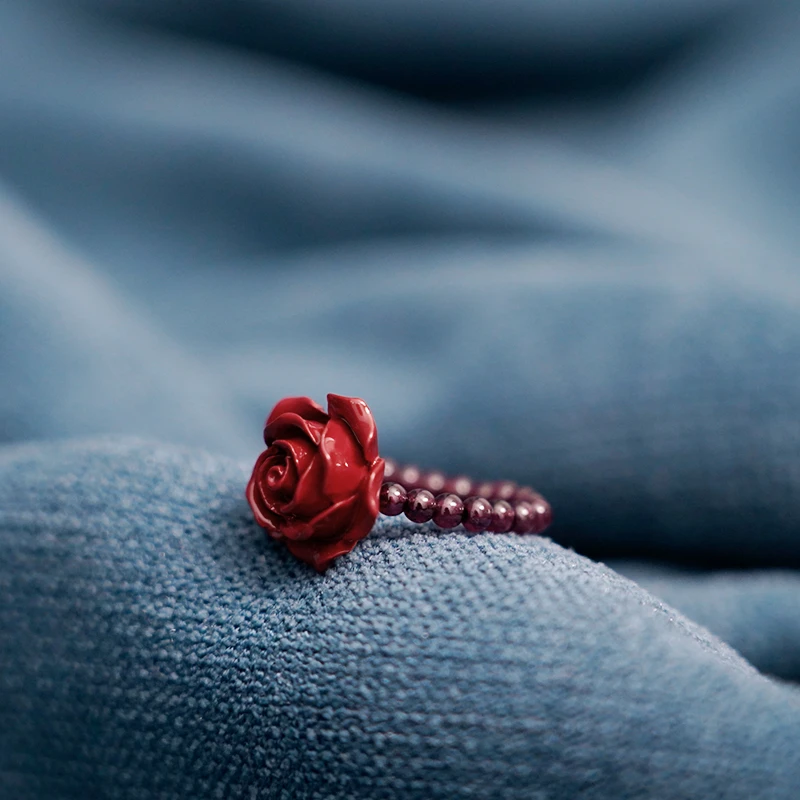 牡丹花戒指