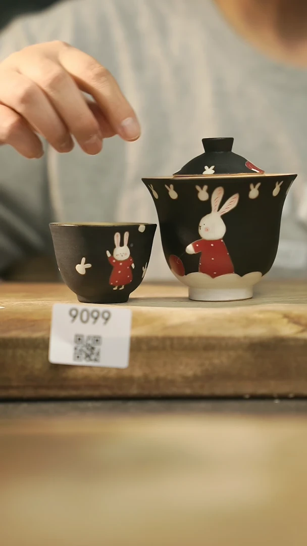 【闪购商品】【落单孤品】福利/盖碗一套@@9099