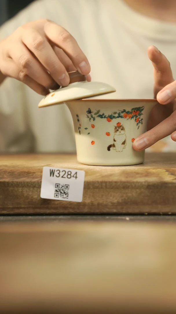 【闪购商品】【经典福利】/ 盖碗@@W3284