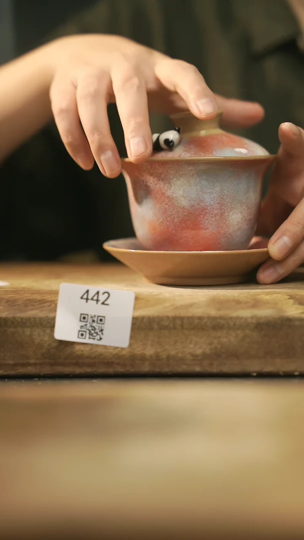 【闪购商品】【落单孤品】设计师款/盖碗@@442