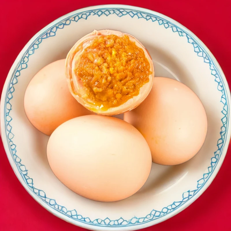 【新疆包邮】宗振传统五香麻酱鸡蛋约50g/个麻酱流油盐焗蛋即食鸡蛋