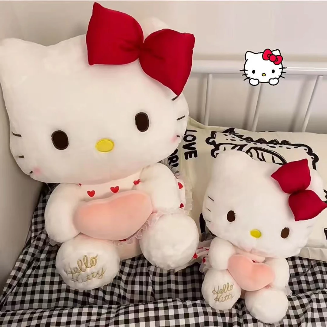 可爱玩偶KT猫猫咪抱枕凯蒂猫毛绒玩具送女朋友女生浪漫节日日礼物