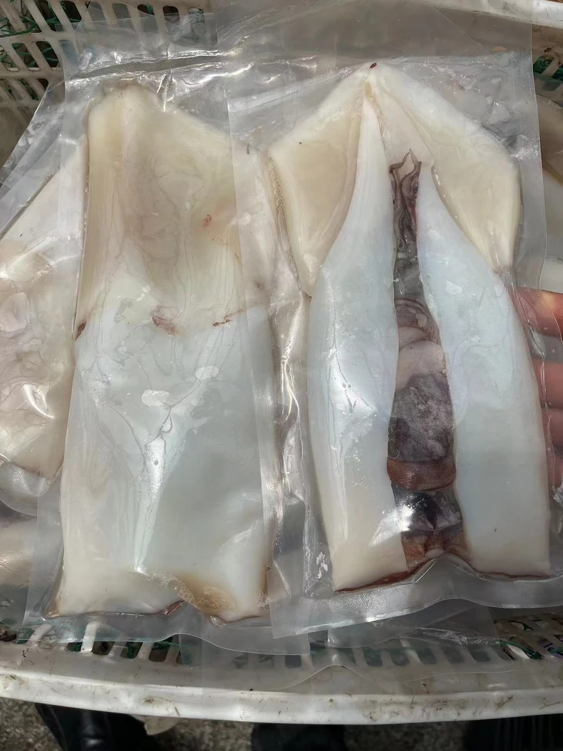 B去皮去内脏去骨去眼大鱿鱼6斤 4-6条爽口随机发急冻锁鲜单条包装