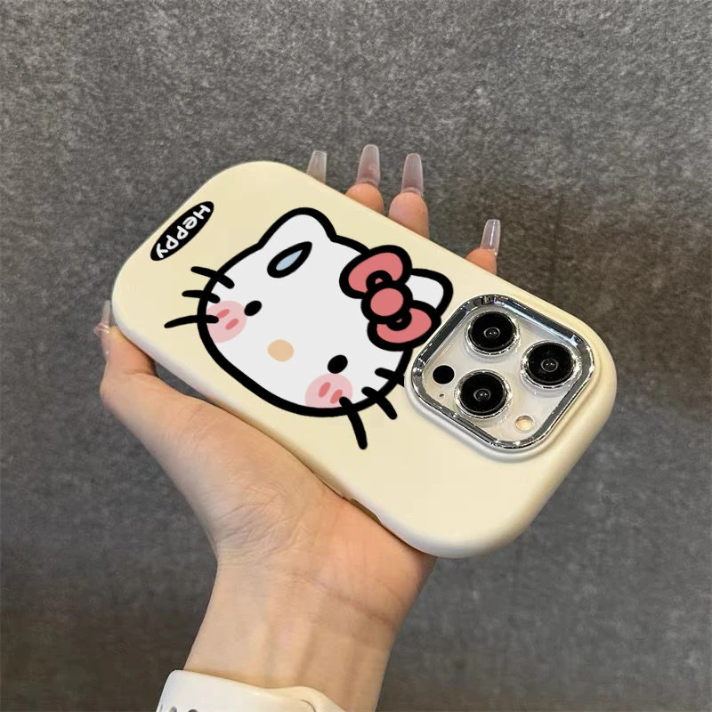 凯蒂可爱卡通适用苹果13iphone15手机壳12小众14pro防摔手机套11