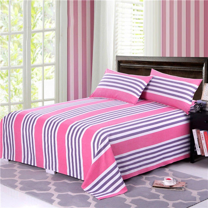 传统手工棉加厚老粗布床单单件双人单人学生两/有枕套榻榻米炕单