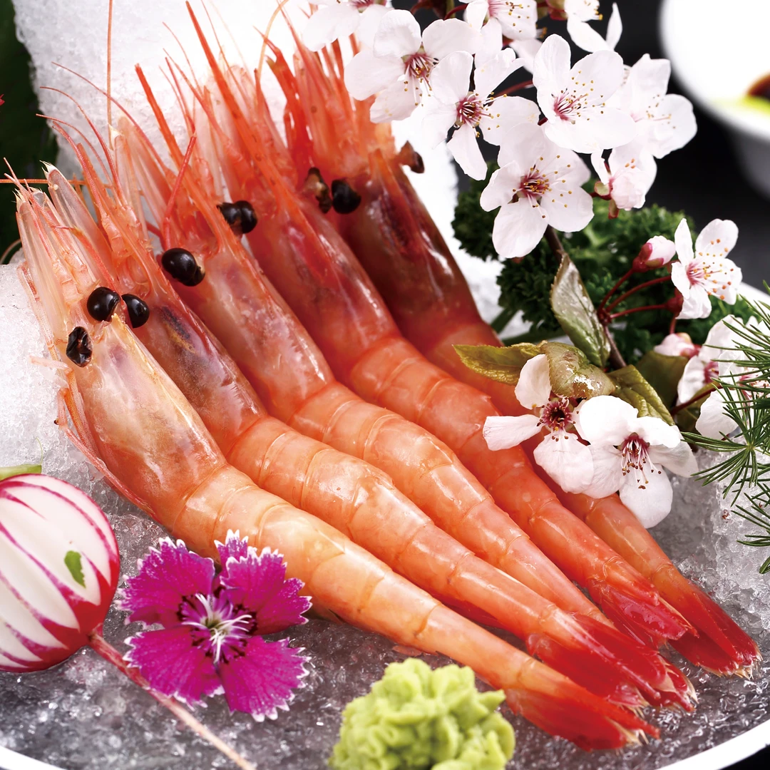 俄罗斯冰山北极甜虾