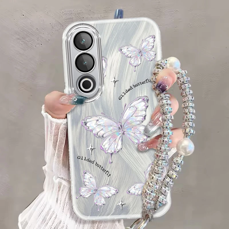 自带镜头膜一加Ace3V手机壳全包PJT110软壳羽纱OnePlusAce3v蝴蝶