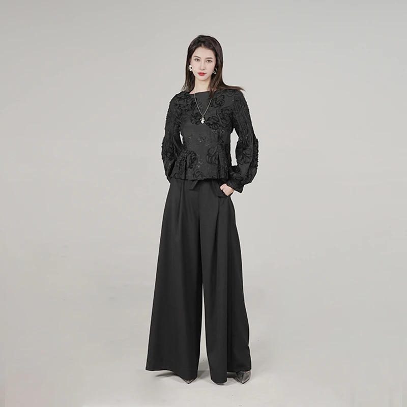 S·DEER圣迪奥气质时尚设计师圆领新款早春轻奢女士外套S241Z2214