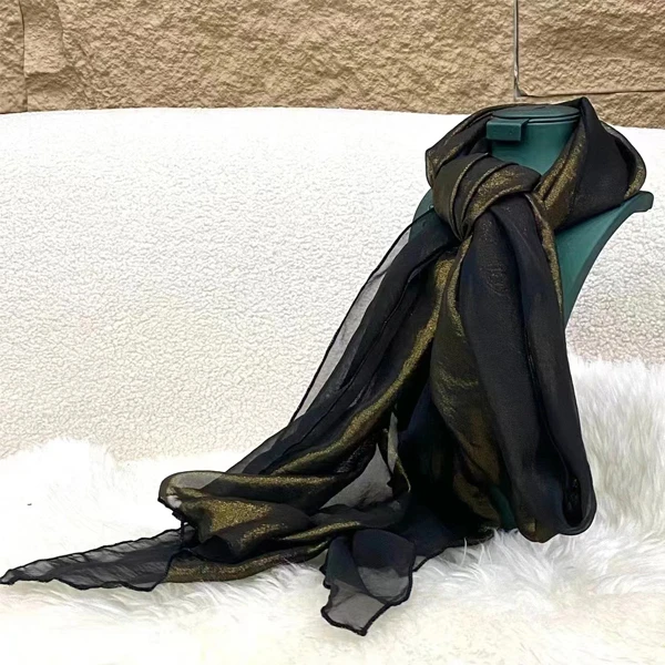 天子坊天子坊Emperarfang【8018】洋气百搭防晒丝巾轻奢打法秋冬