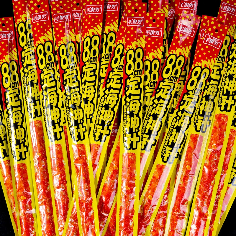 【一根长88厘米】网红辣条零食8090儿时校园经典麻辣味怀旧解馋小吃
