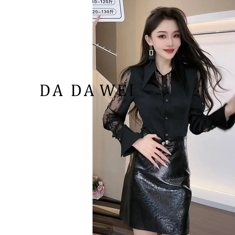 无品牌大V【红人上新】2024秋冬女装爆款时尚气质衬衫-3E095