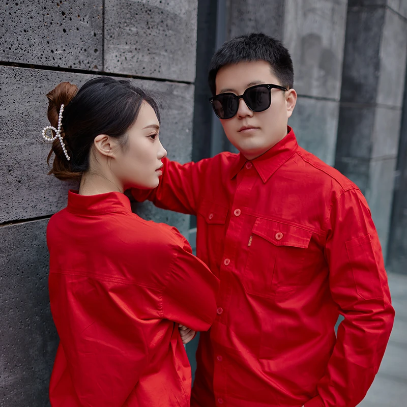 男士夏季薄款长袖宽松春夏国家电网电工工作服防起汽修套装可定制