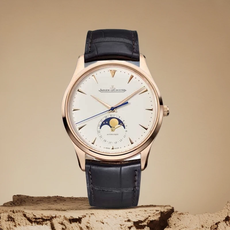 99新 Jaeger-LeCoultre/积家 大师男表/1362520/39mm/玫瑰金