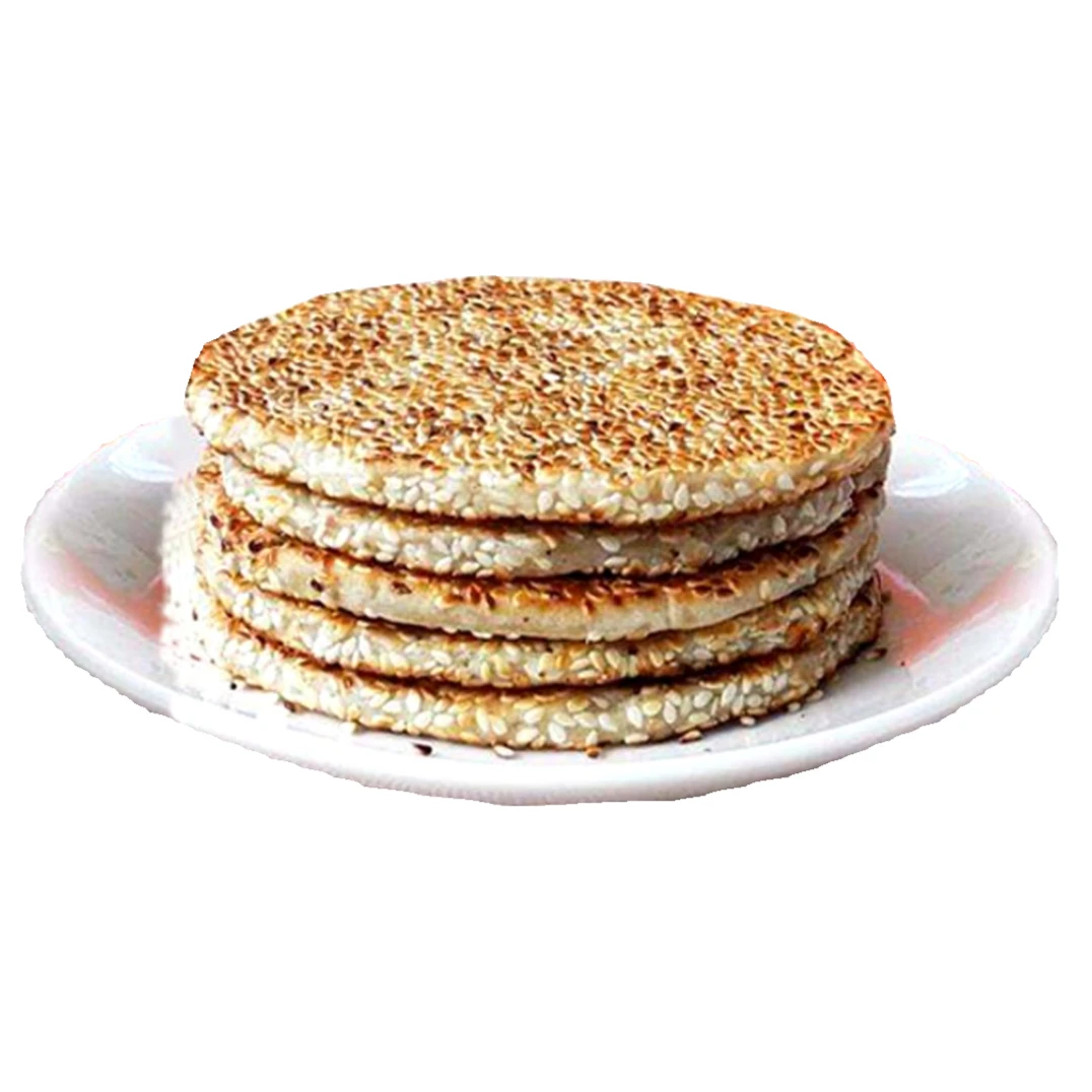 2盒开州冰薄月饼简装450g开县重庆特产芝麻饼老式月饼怀旧礼物