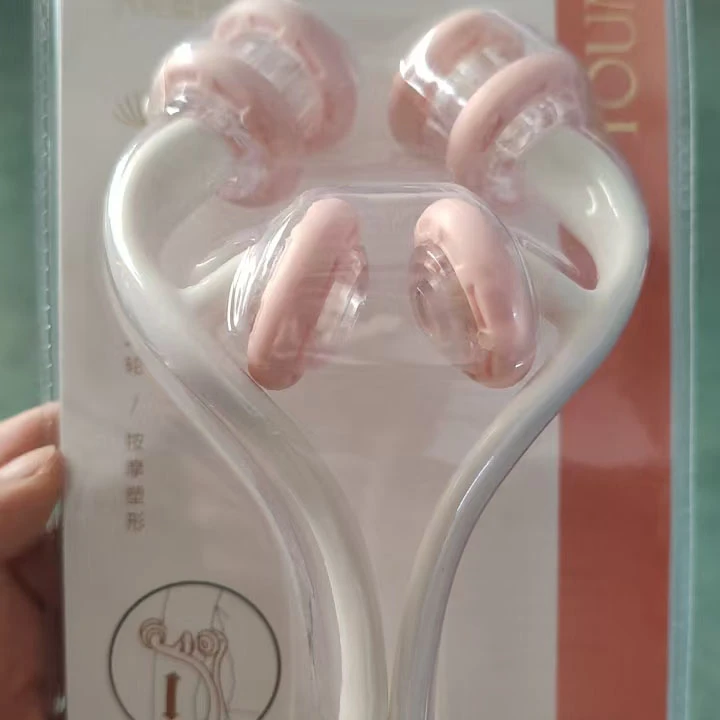 按摩仪家用粉色简约塑形