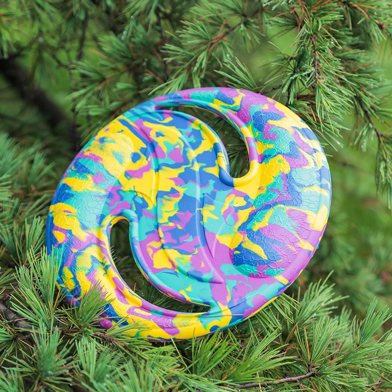 飞盘儿童软可回旋全软安全户外玩具亲子互动运动游戏宝宝手抛飞碟