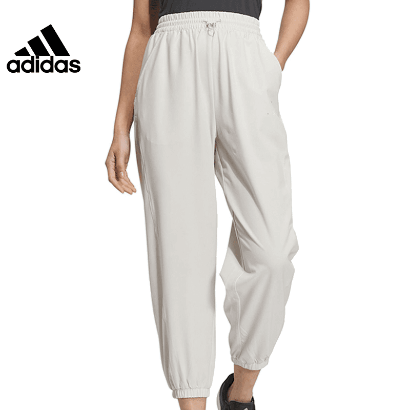 【商城】Adidas阿迪达斯夏季女子运动训练休闲收口长裤JN7774
