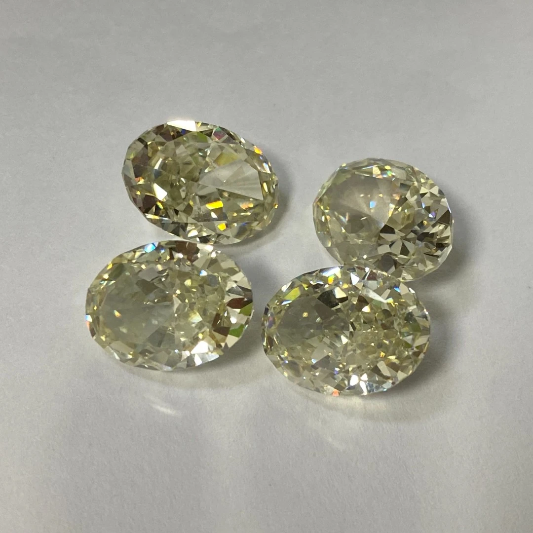 冰花切锆石蛋形/爆闪美甲饰品锆石钻花钻