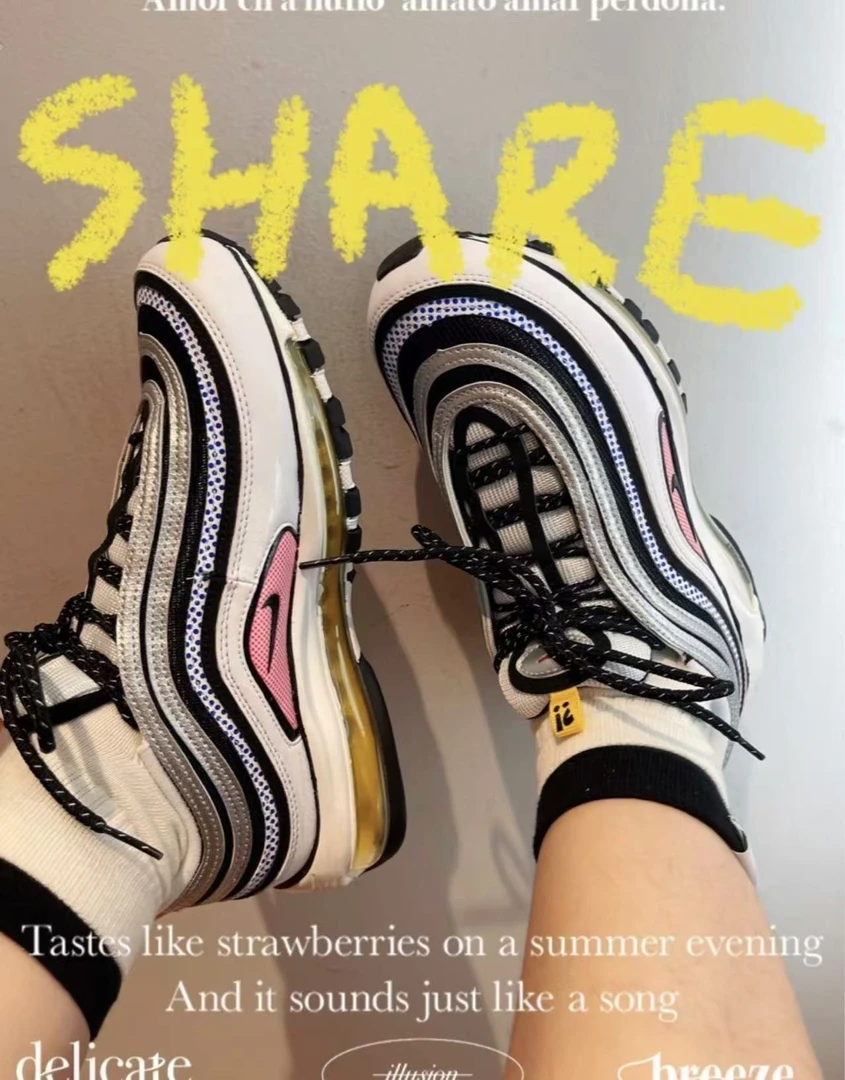 耐克NIKE MAX 97全掌气垫跑鞋运动休闲鞋 DX6057-001