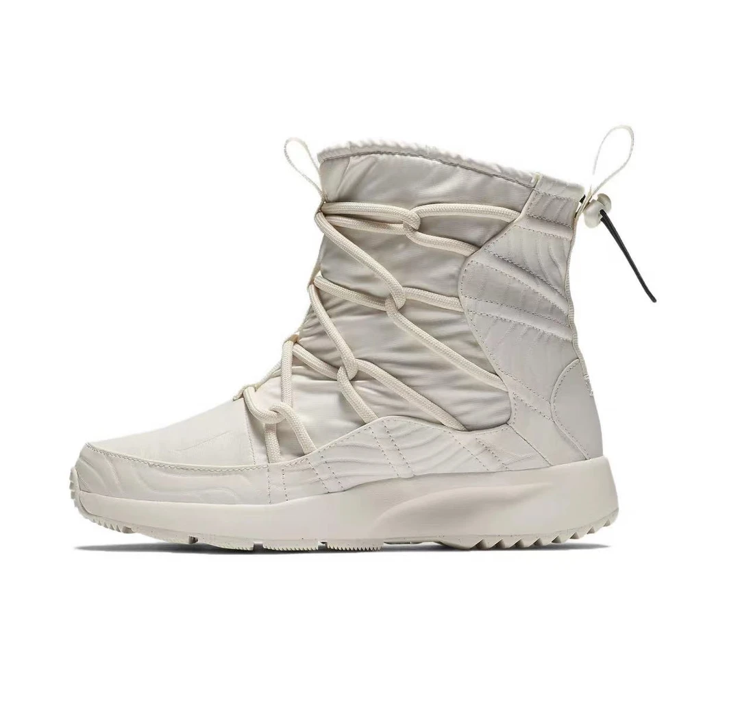 【断码清货】耐克Wmns Nike Tanjun High Rise米白雪地靴AO0355-003