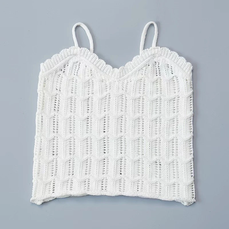 女童打底衫夏季新款针织吊带背心裙子洋气宝宝儿童tutu裙搭配上衣