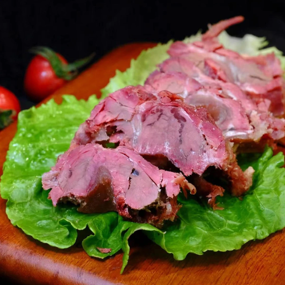 【中块牛剔骨肉牛碎肉】京东发货日期新鲜开袋即食熟食真空原味