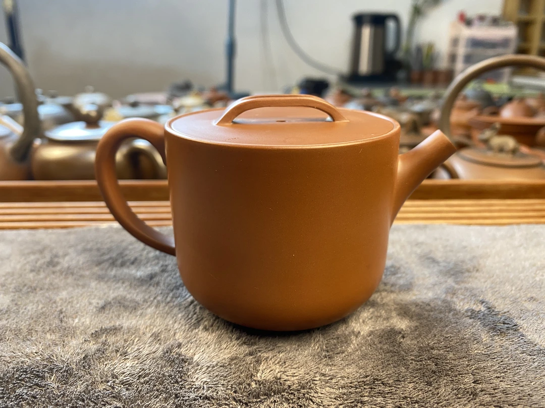 广西坭兴陶 汉瓦壶 180cc容量 高端泡茶壶 手工制作原矿紫泥茶壶