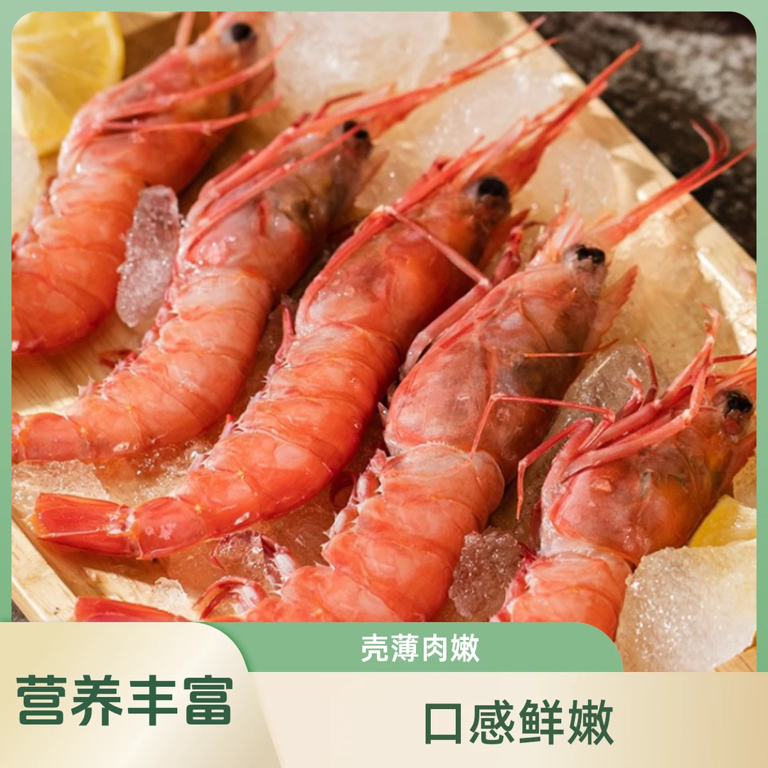 东海野生海捕刺身生呛白灼红虾江浙沪包邮重3斤精品天然冷冻捕捞
