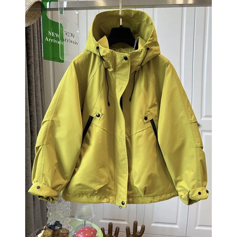 欧洲站连帽立领棉服外套女冲锋衣夹克保暖休闲夹棉外套2024冬新款