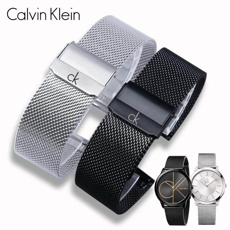 CK表带钢带米兰网带原装男女士K3M211/K2G211/K2Y231情侣表链配件