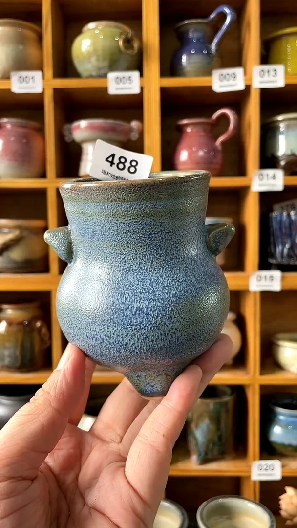 【闪购商品】陶20CM以下488 内口6【喵喵推荐多肉盆】