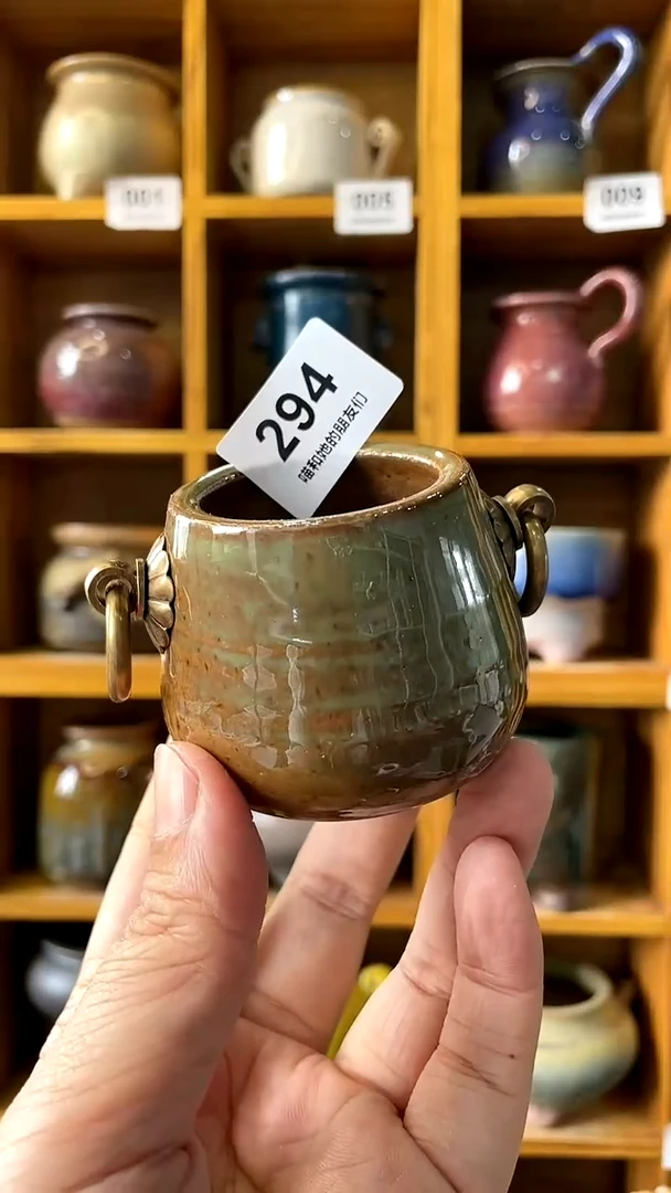 【闪购商品】陶20CM以下294 内口4【喵喵推荐多肉盆】