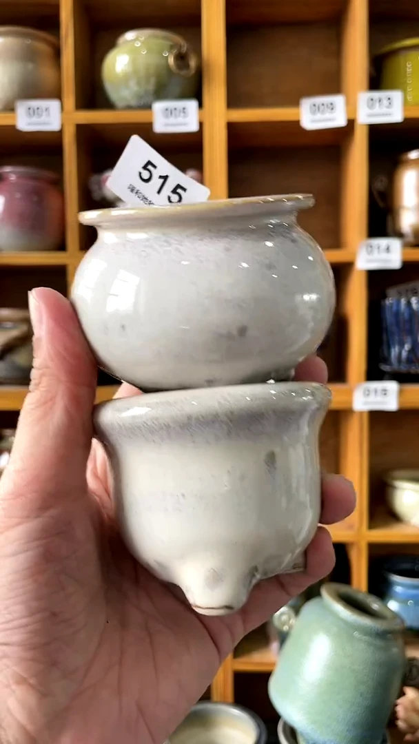 【闪购商品】陶20CM以下515 内口5【喵喵推荐多肉盆】