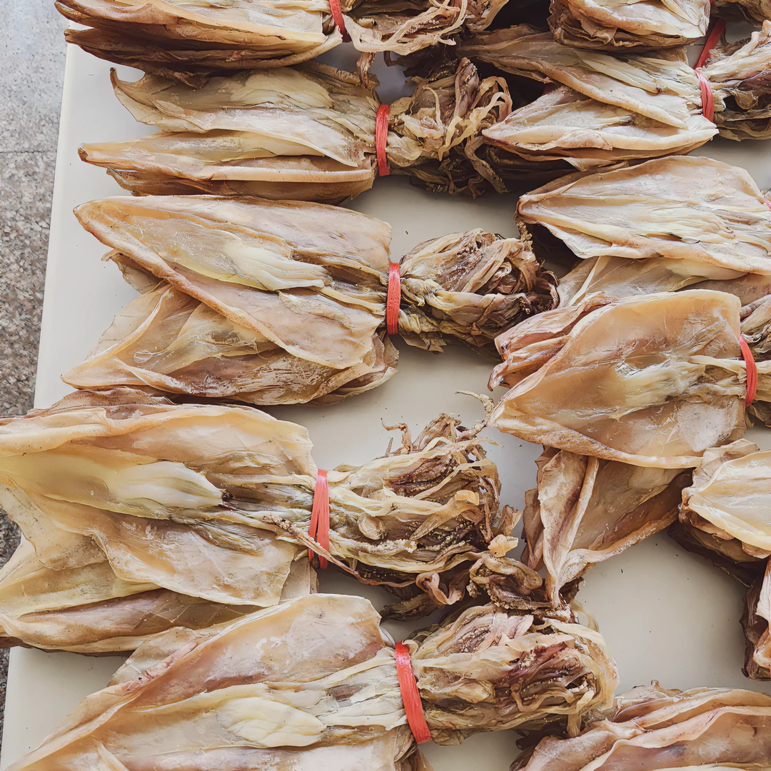 )惠安小乍鱿鱼母带卵鱿鱼母干货500g